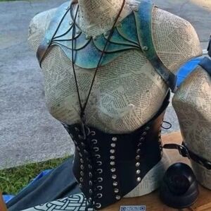 Real Leather Handmade Corset